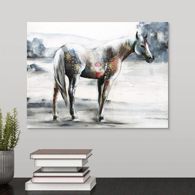 « outing environ ii », peinture sur toile