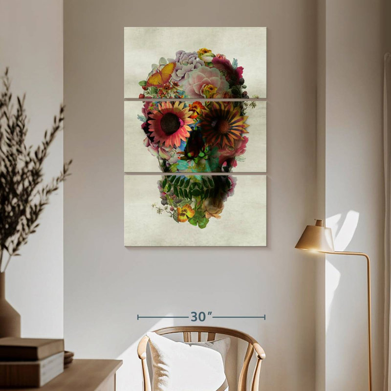 Kerner Skull II, 65" H x 42" W
