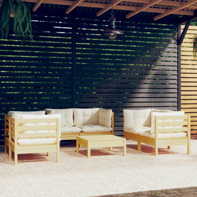 Ensemble de salon de jardin modulaire Vidaxl