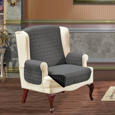 Housse pour chaise avec accoudoirs 