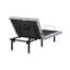 Cadre de lit divisé de luxe avec positions réglables, massage puissant, gravité zéro, ports de charge, lumière DEL, métal robuste, 1pc (sans matelas)