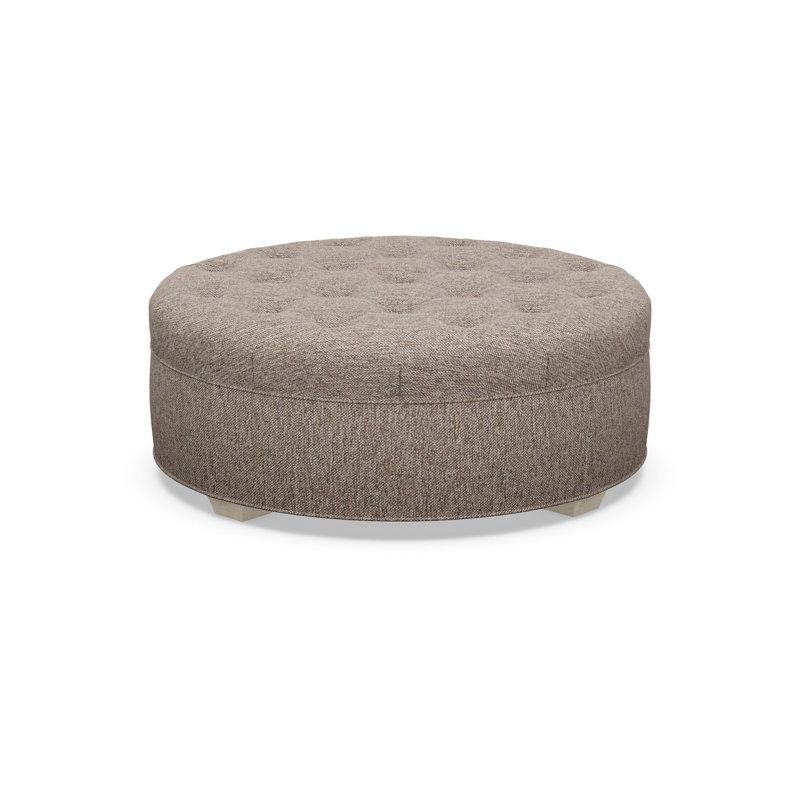 Round Ottoman, 5246-70, Sandstone