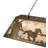 60" Long Running Horses Oblong Pendant-124967253