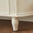 White Solid Wood Console Table-231280470