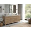 Teck Sonoma X P 22 po D Meuble-lavabo double en gris clair délavé avec 2 po Marbre de Carrare