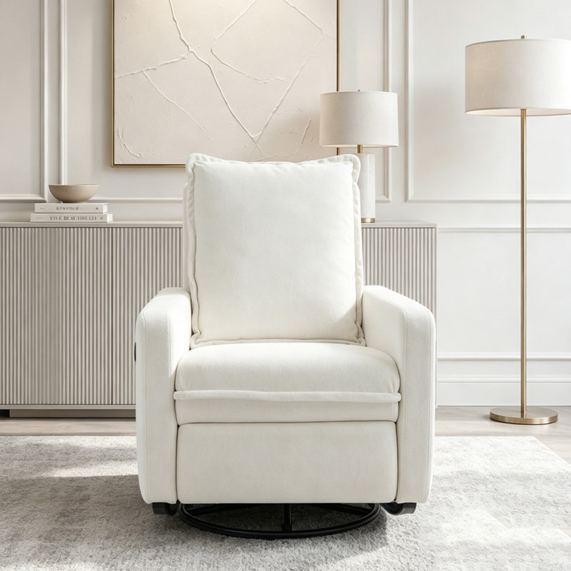 Fauteuils inclinables, White