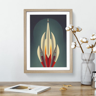 An Unbeatable Spaceship Rocket - Wall Art