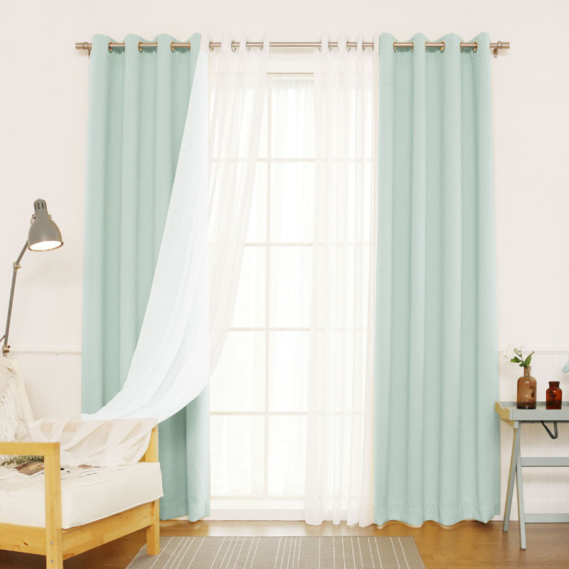 Granados Sheer Curtain, Mint