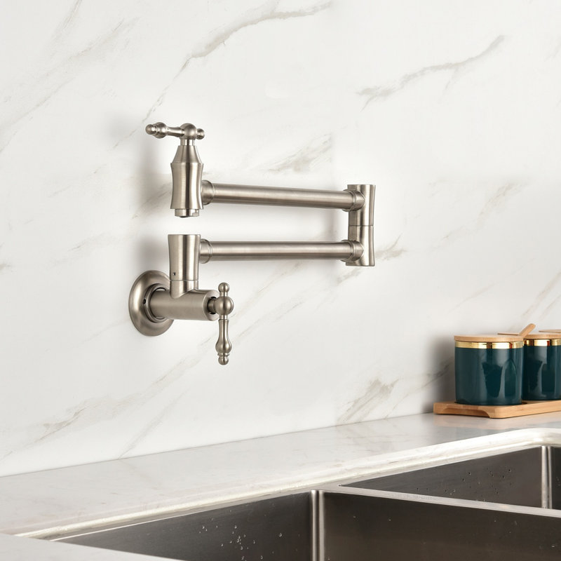 Naiyafly Kitchen Faucet, Brushed Nickel