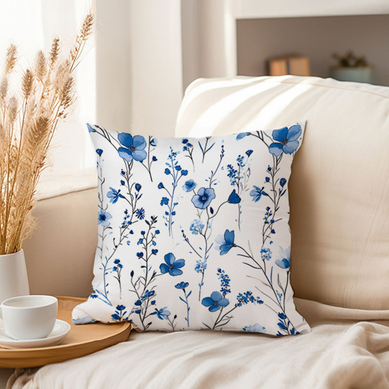 Floral Pillow Cover