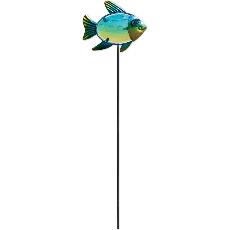 Ensemble de piquets de jardin 2 pièces Trost Fish