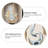 Modern Large Abstract Electroplated Ornament