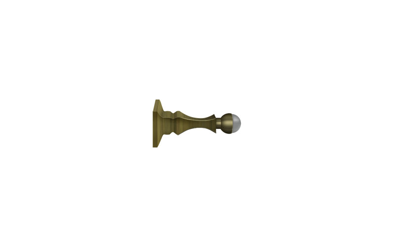 Kick Stop, Antique Brass