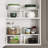 Amauche Cabinet Shelving Rack
