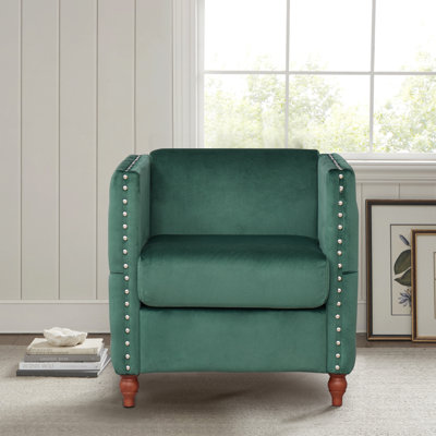 Chaise rembourrée Grise