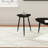 Xander Black 3-Piece Triangular Coffee And End Table Set(Only Including Coffee Table)