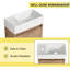 Meuble-lavabo simple 16,16 po avec comptoir en céramique