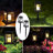 Black Low Voltage Solar Powered Integrated LED Pathway Light Pack