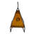 Handmade Leather Moroccan Table Lamp Yellow Arias