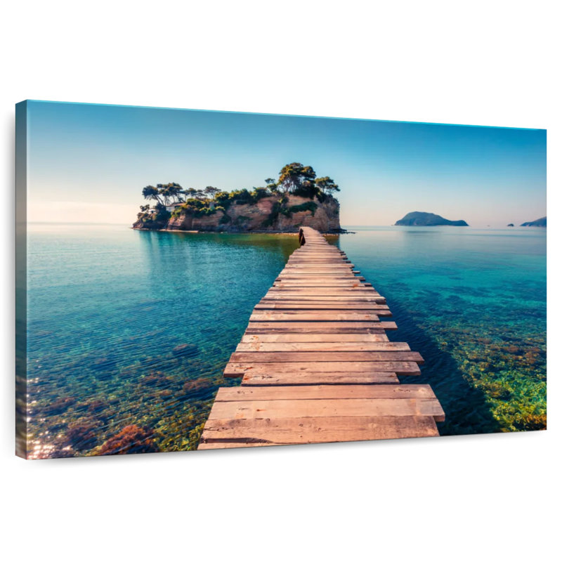 Aletra Cameo Island Walkway, 30" H x 45" W
