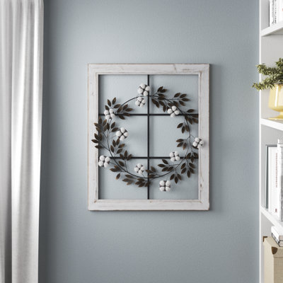 Traditional Plants & Flowers Wall Decor on Metal