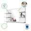 Jakiah Rectangle Wall Mirror with Shelves-330377897