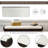 Storage Bench With 3 Drawers And 3 Rattan Baskets, Shoe Bench-1670876104