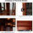 69.75'' H x 21.5'' W Wood Display Case