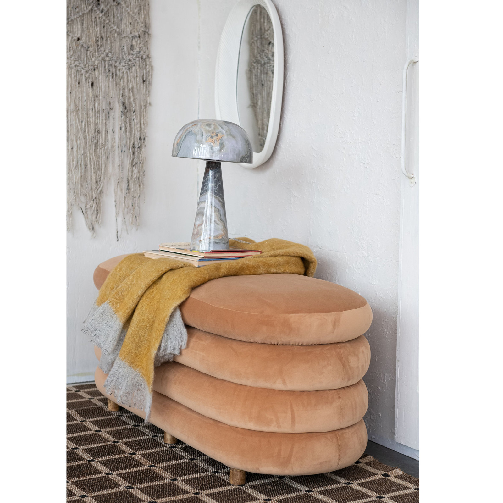 18" Resin Accent Mirror
