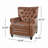 Rolled Arm Manual Recliner