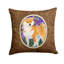 Shiba Inu Outdoor Reversible Throw Pillow