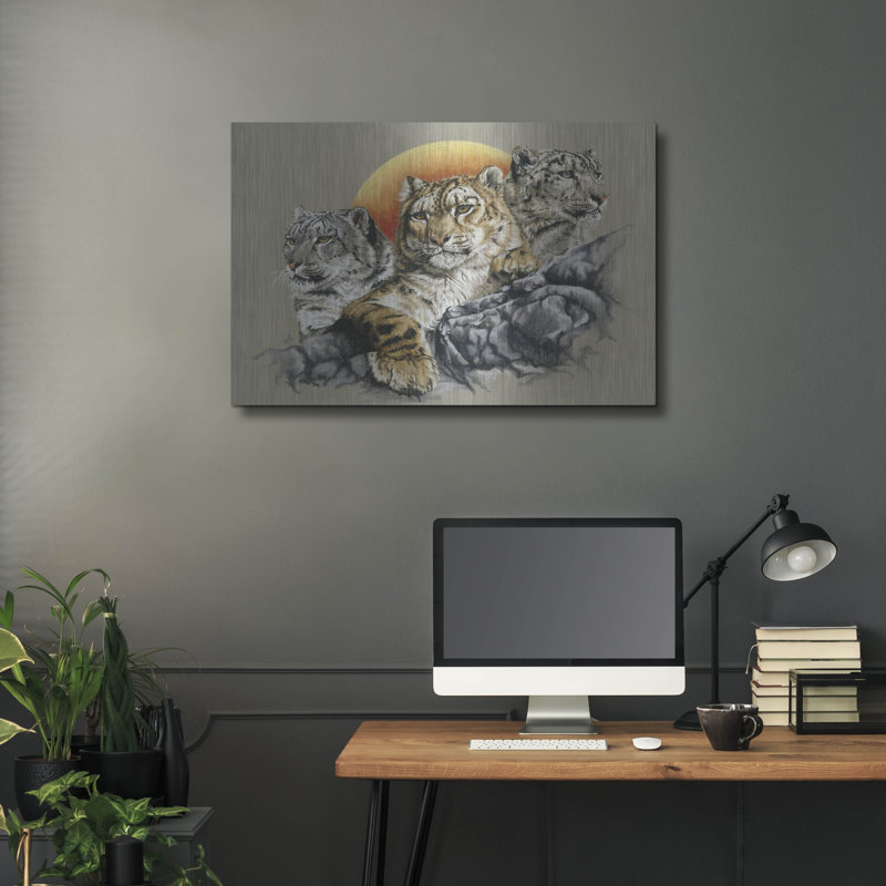  «Kindred Spirits» par Barbara Keith, art mural en métal, 36 po x 24 po, H 24 po x l 36 po