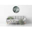 Johnnette Glass Wall Clock