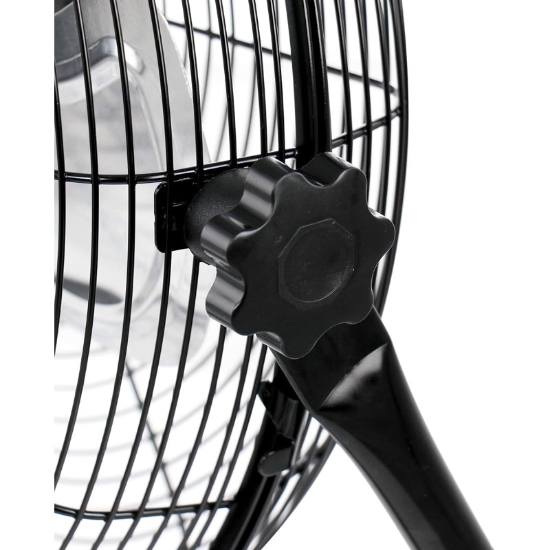 Ventilateur de plancher industriel en métal à deux vitesses à grande vitesse et inclinable à deux vitesses Vie Air de 20 pouces Vie - Air