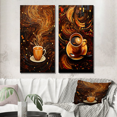 Coffee Dreamy Mug - Coffee & Tea Wall Art Prints Set Of 2