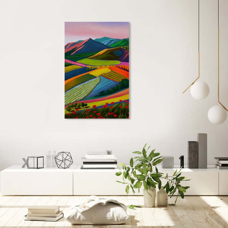 «My Bright Beautiful View», reproduction d'impression sur toile, H 36 po x l 24 po x 1,5 po, Toile tendue
