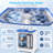 Portable Twin Tub Washer 11Lbs Wash 5.5Lbs Spin Compact Laundry Machine