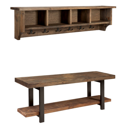 Hall Tree with Bench