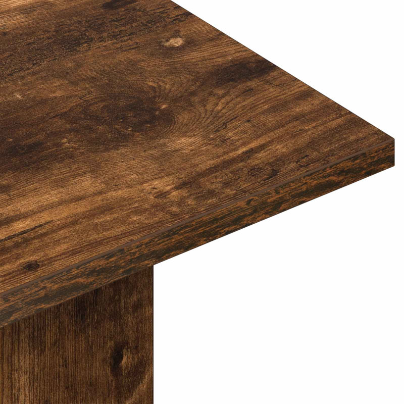 100cm Console Table, Smoked Oak