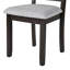 Ensemble de salle à manger 3 pièces avec table à abattants et 2 chaises rembourrées, ensemble de salle à manger pour petits espaces-893564386