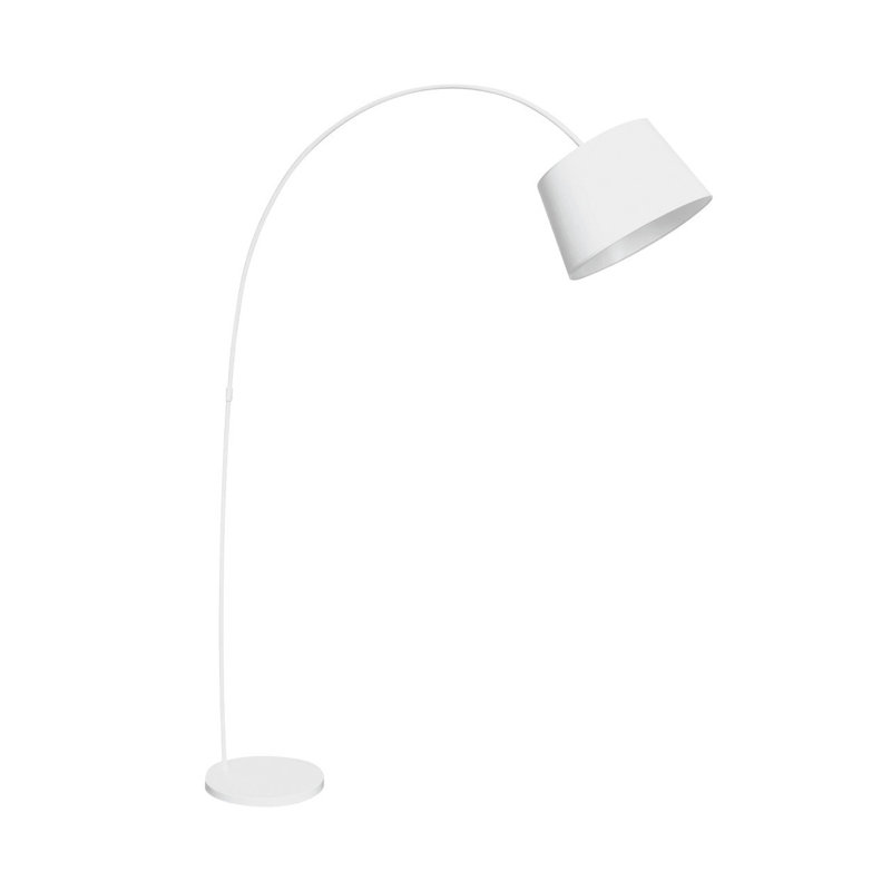 Fastulf 170cm White Arched Floor Lamp