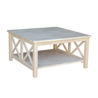 Rossitano Solid Wood Single Coffee Table