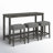 Peele 3 - Person Four Leg Dining Set