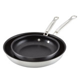 Hestan Thomas Keller Insigna Titum Nonstick 2 Piece Saute' Pan 8.5" & 11" Set
