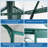 6X12 FT Polycarbonate Greenhouse Raised Base And Anchor Aluminum Heavy Duty Walk-In Greenhouses For Outdoor Backyard In All Season-123950978-123950975