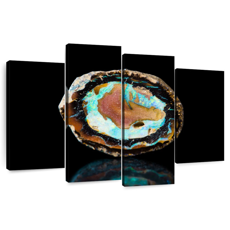 Alvord Fire Opal Gemstone, 54" H x 84" W