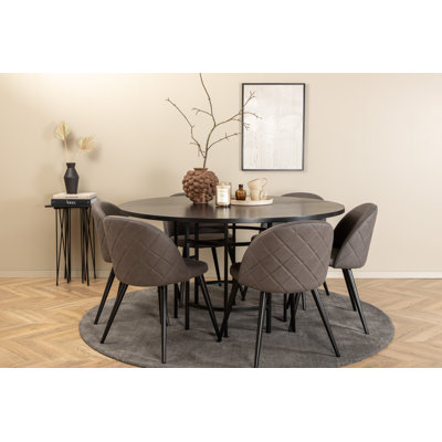 Checketts 6 - Person Dining Set
