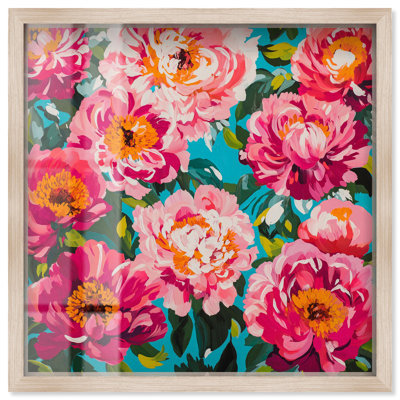 «Maximalist Bloom Shadowbox Print» par Art Remedy