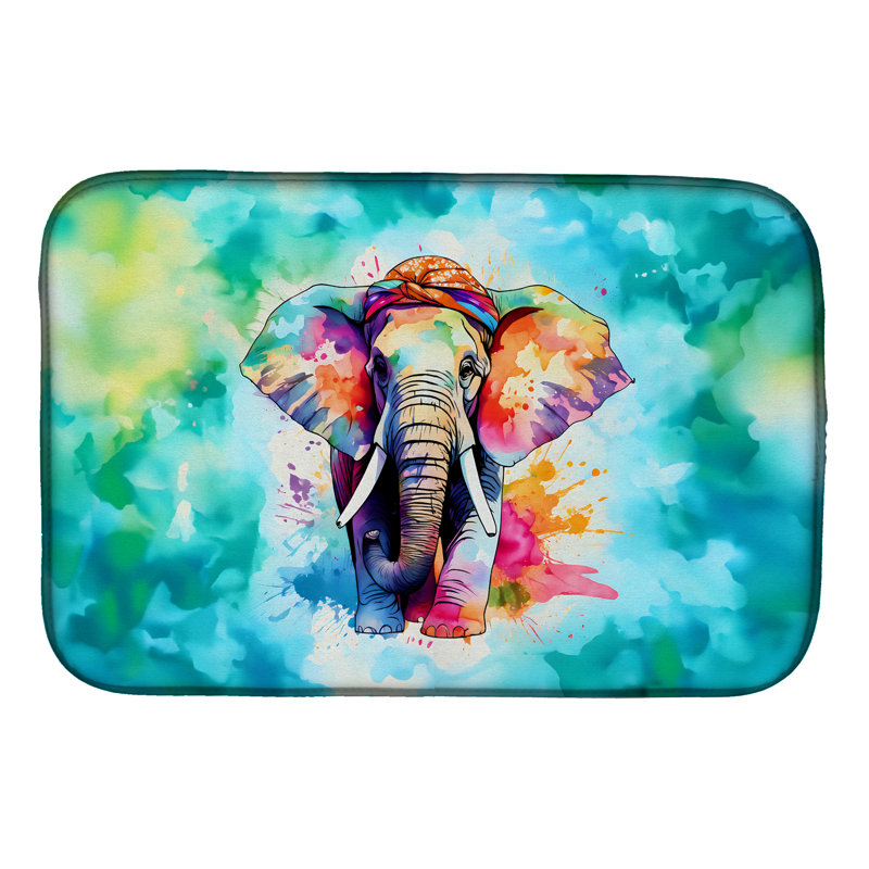 Tapis de séchage hippie