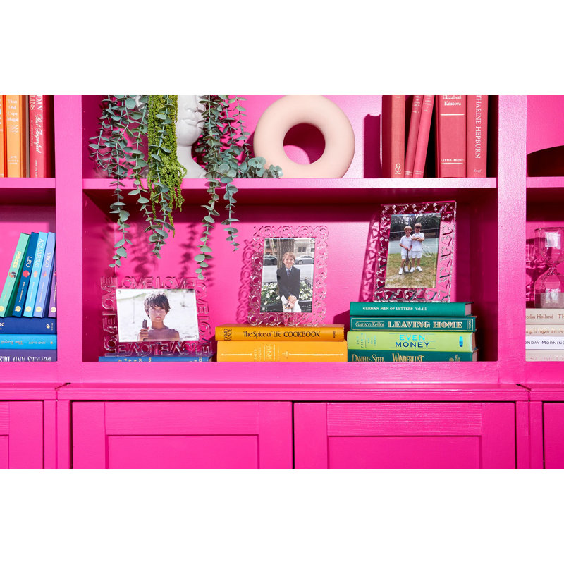 Clear Floater Picture Frame with Mat